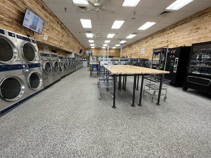 Merle Hay Road — The Laundry Place interior